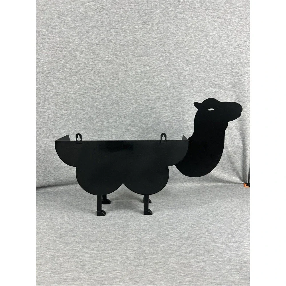 NEW-Metal, Camel Toliet Paper Holder, Metal, Free Standing Or Hang On Wall,